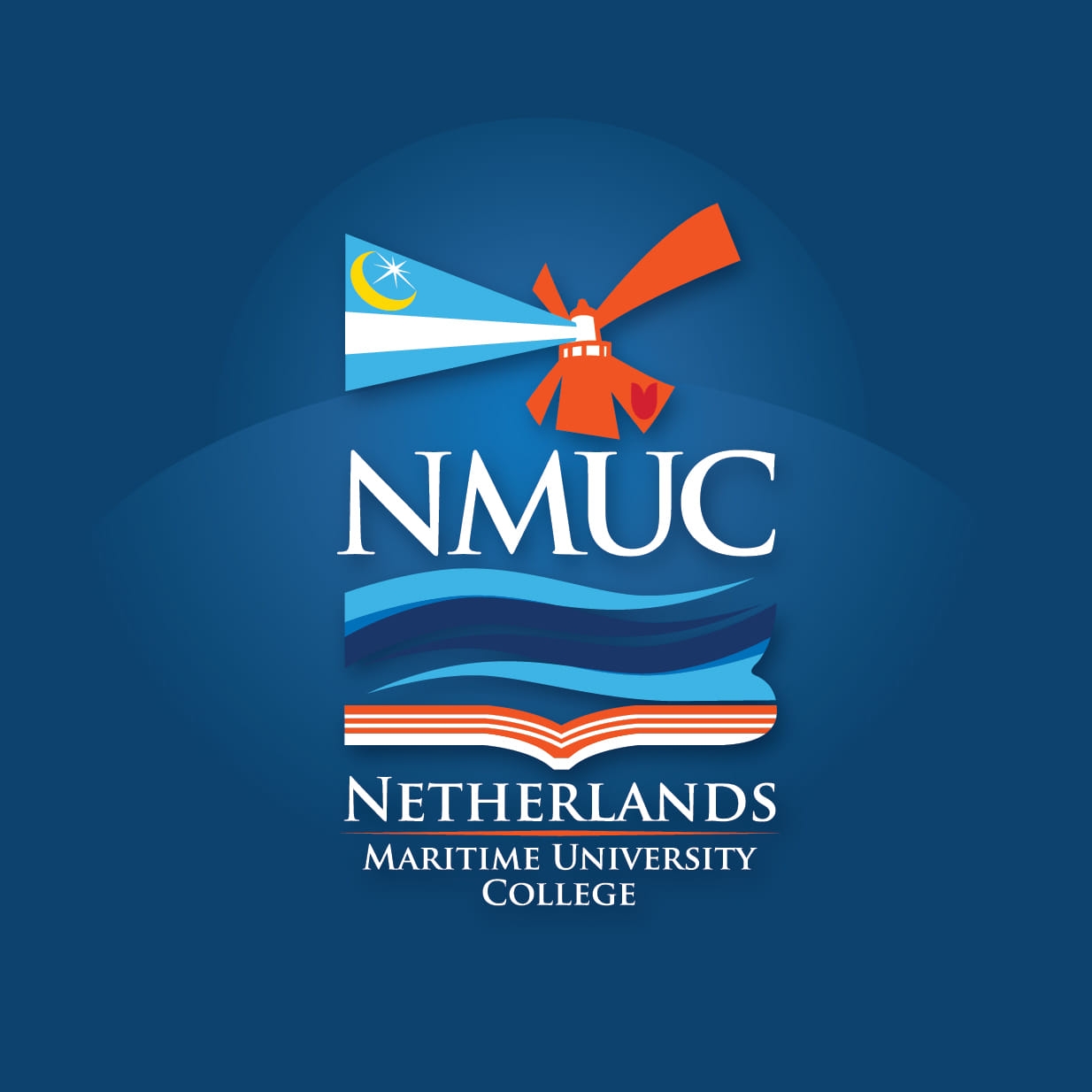 logo backgroung biru