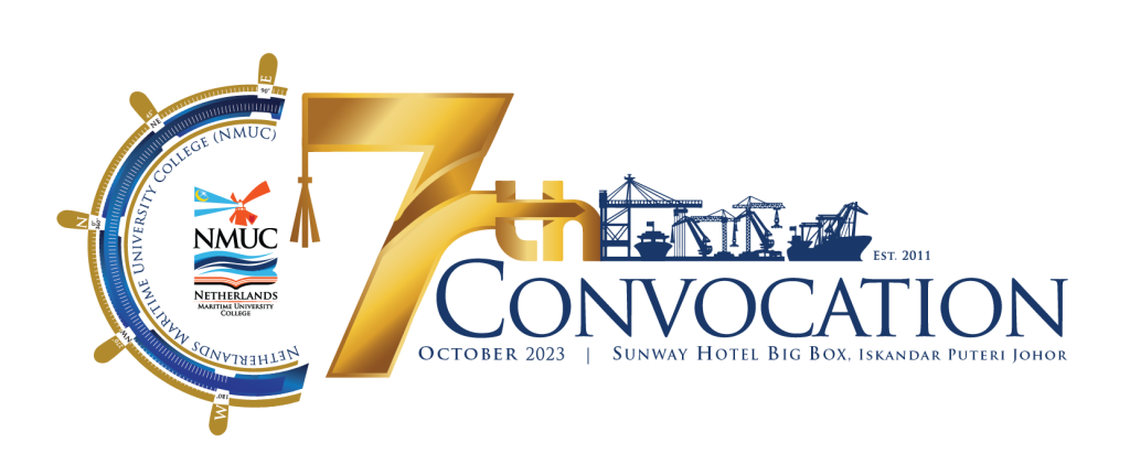 7th convocation logo biru